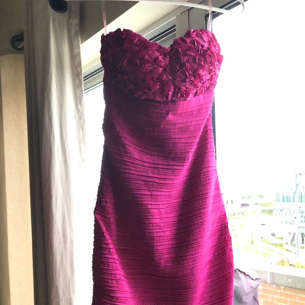 Strapless dress